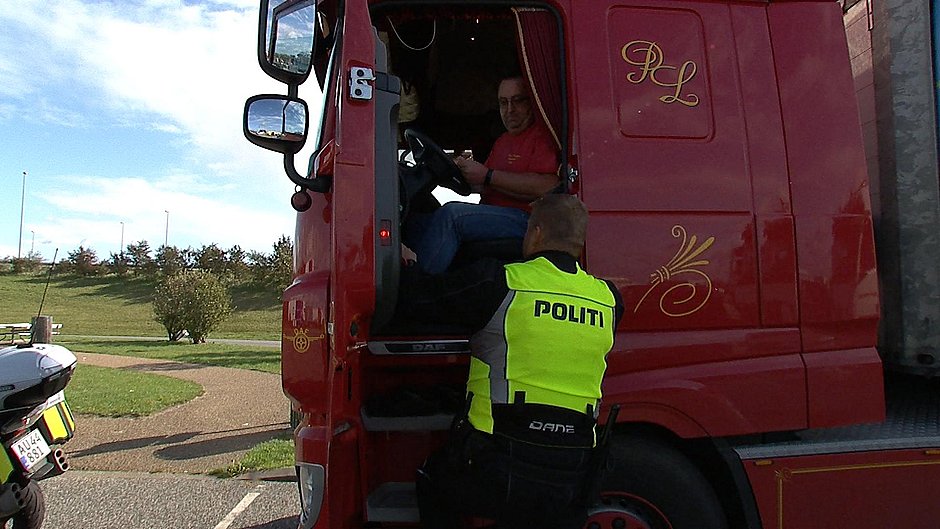 Stor kontrol lastbiler - problemer med fire ud af ti TV2 ØST