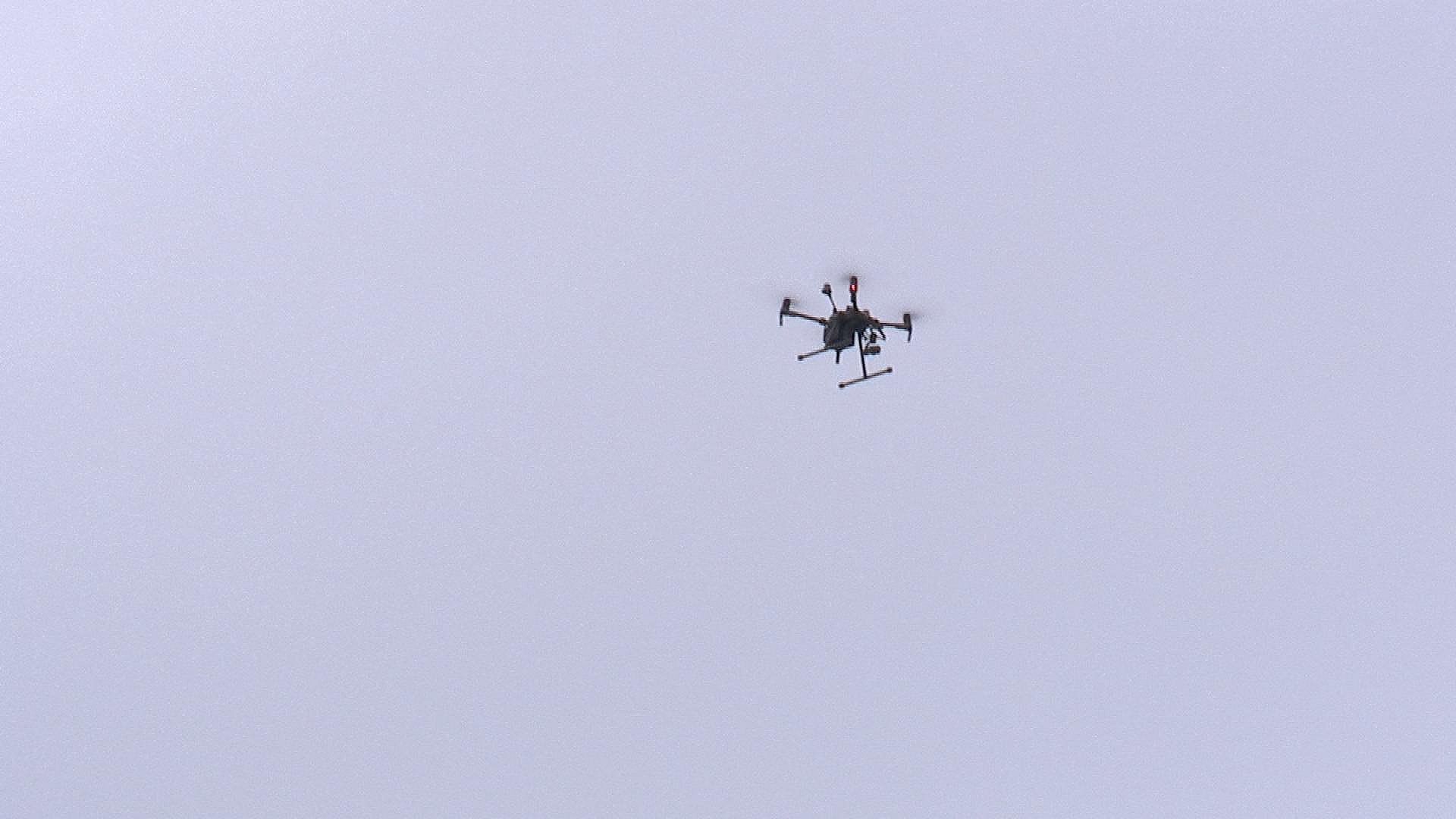 Drone crashede fest - kan ende med