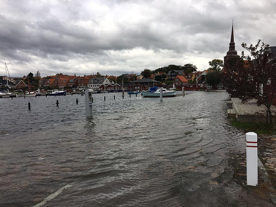Kuling over Sydhavsøerne - oversvømmelser steder | TV2 ØST