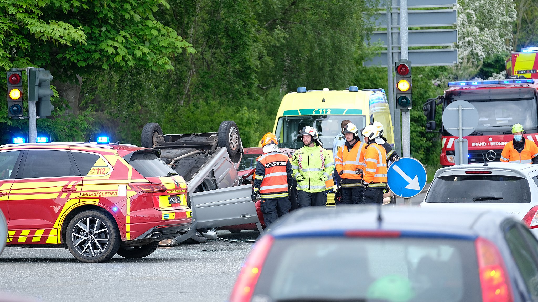 Trafikulykke I Slagelse Kan Give Forsinkelser | TV2 ØST